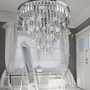 Dekorativní - AZZ AZ2926 Závěsné/stropní přisazené svítidlo Azzardo Kalabria XL pendant/top AZ2926 G9 12x40W IP20 80cm chromové - AZZARDO - foto 3