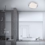 Kruhová - BRI 3403118 LED stropní svítidlo hvězdné nebe, pr. 33 cm, 18 W, chrom (starý kód: BRI 3403-118) - BRILONER - foto 3