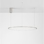Kruhová - NV 9345611 Závěsné svítidlo TARQUIN šampaň stříbrný hliník a akryl LED 58W 230V 3000K IP20 stmívatelné - NOVA LUCE - foto 3