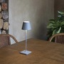 Na stůl - FARO 70777 TOC 380 šedá přenosná stolní lampa - FARO - foto 3
