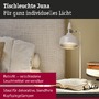 Stolní lampy pracovní - P 78482 Stolní lampa Juna E14 max. 20W bílá mat, šampaň kov - PAULMANN - foto 3