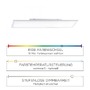 Hranatá - LD 14682-16 Svítidlo stropní přisazené LOLAsmart LED 25x100cm 30W - LEUCHTEN DIREKT / JUST LIGHT - foto 3