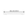 Lišty a příslušenství - P 95667 URail středové napájení 304x21mm max. 100W matný chrom - PAULMANN - foto 3