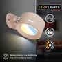 Bodová - BRI 3896011 Tari nástěnné bodové svítidlo - 1,6W, 160lm, LED, nabíjecí, CCT, stmívatelné, bezdrátové, béžová - BRILONER - foto 3
