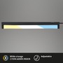 Přisazená - BRILO 2224-015 LED skříňkové svítidlo 54,5 cm 6W 800lm černá - BRILO - foto 3