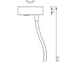 S ramenem - IMPR 341237 Deko-Light nástěnné přisazené svítidlo Brahe I 100-240V AC/50-60Hz 3,30 W 3000 K 165 lm 310 dopravní černá RAL 9017 - foto 3
