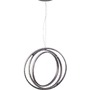 Kruhová - NV 9365012 Závěsné svítidlo PERTONE černý fialový hliník a akryl nastavitelné LED 53W 230V 3000K IP20 stmívatelné - NOVA LUCE - foto 3