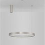 Kruhová - NV 9345618 Závěsné svítidlo PERRINE šampaň stříbrný hliník a akryl LED 42W 230V 3000K IP20 stmívatelné - NOVA LUCE - foto 3