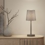 Stolní lampy dekorační - P 80104 Stolní lampa Stellan II E27 max. 20W šedá kov/látka - PAULMANN - foto 3