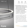 Kruhová - PN 2550-95 LED závěsné svítidlo PURE E-Loop elektrické 2700-5000K šedá - PAUL NEUHAUS - foto 3