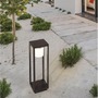 Solární - NV 9120622 Venkovní sloupkové svítidlo LOVETO antracitový hliník a akrylový difuzor LED 1.5W 3000K 3.7V 125st. IP65 solární / vypínač na těle / pohybový senzor - NOVA LUCE - foto 3