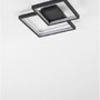 Hranatá - NV 9364037 Stropní svítidlo PORTO černá ocel hliník a akryl LED 19W 230V 3000K IP20 - NOVA LUCE - foto 3