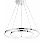 Kruhová - NV 17222003 Závěsné svítidlo ARIA chromovaný hliník a akryl nastavitelné LED 85W 3000K IP20 - NOVA LUCE - foto 3