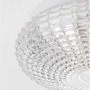Kruhová - NV 9738255 Stropní svítidlo CLAM čiré sklo bílý kov E27 2x12W 230V IP44 bez žárovky - NOVA LUCE - foto 3
