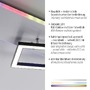 Hranatá - LD 11326-95 RENDA LED stropní svítidlo hranaté hliník CCT stmívatelné Rainbow RGB 2700-5000K - LEUCHTEN DIREKT / JUST LIGHT - foto 3