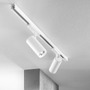 Svítidla - FAN LED-PLANE-W-30C 3‑fázový systém svítidlo PLANE hliník bílá LED 30 W 3000 K 3700 lm 160 x 180 cm - FANEUROPE - foto 3