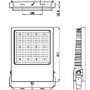 Reflektory - IMPR 732097 Deko-Light podlahové a nástěnné a stropní svítidlo Atik 230V 202W 4000 K 28450 lm 319 tmavě černá RAL 9005 - foto 3