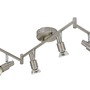 Bodová - BRI 2907-062 Bodové svítidlo 120 cm 6xGU10 18W 1680lm matný nikl - BRILONER - foto 3
