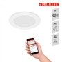 Kruhová - TF 309306TF TELEFUNKEN LED Smart vestavné svítidlo pr. 12 cm 6W 600lm bílé 309306TF - foto 3