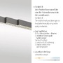 Podélná - PN 2598-13 LED závěsné svítidlo s Comfort Lift, antracit, nastavitelná výška, roztahovací, 2700-5000K - PAUL NEUHAUS - foto 3