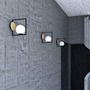 Dekorativní - LU SR.L1.P1.45M Stropní a nástěnné svítidlo PALA 7,4W LED 3000K sklo opál SR.L1.P1.45M - LUCIS - foto 3