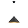 Dekorativní - FAN I-BIGBANG-S-NER Závěsné svítidlo BigBang černé/zlaté 1xE27 49 x183,5 cm - FANEUROPE - foto 3