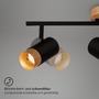 Bodová - BRI 2144035 Spot, 47 cm, 3x GU10, max. 9W, černá - BRILONER - foto 3