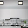 Hranatá - BRI 3467-415 LED stropní svítidlo, 30 cm, 21 W, černá - BRILONER - foto 3