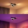 SmartHome Paul Neuhaus - PH 50608/30/P7 Hue LED White and Color Ambiance Stropní bodové svítidlo Philips Centris BT 50608/30/P7 25W + 3x5,7W GU10, 3050lm, 2000K-6500K, RGB, IP20, černé - PHILIPS HUE (915005928501) - foto 3
