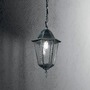 Závěsná - FAN LANT-FIRENZE/S1 Závěsné venkovní svítidlo FIRENZE černá/stříbrná, 1xE27, IP44, 21 x 21 x 136 cm - FANEUROPE - foto 3