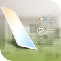Hranatá - BRILO 3987016 AKCE - Piatto svítidlo LED panel 100x25 cm - 14W, 2900lm, energetická třída A, stmívatelná, CCT, bílé - BRILO - foto 3