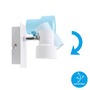 Bodová - BRI 2861-016 Bodové svítidlo 12 cm 1xGU10 5W 460lm bílé - BRILONER - foto 3
