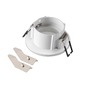 Kruhová - LA 1007337 NEW TRIA® 68 kroužek pro vestavbu do stropu, D: 8,3 H: 3,55 cm, IP 65, vč. skla, bílá - BIG WHITE (SLV) - foto 3