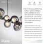 Podélná - PN 2557-15 LED závěsné svítidlo PURE E-Popup elektrické 2700-5000K platina / kouřová / satin - PAUL NEUHAUS - foto 3