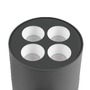 Nástěnná - LA 1007511 R-CUBE nástěnné a stropní přisazené svítidlo, 2700/3000 K, 15 W, PHASE, 70°, antracit - BIG WHITE (SLV) - foto 3