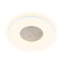Kruhová - BRILO 3849016 Sufit Kristal LED stropní svítidlo ploché, třpitkový dekor, přímé a nepřímé osvětlení, bílé - BRILO - foto 3