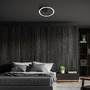 Kruhová - BRILO 3778015 LED stropní svítidlo, 21 cm, 5W, 500lm, černá - BRILO - foto 3