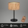 Stolní lampy dekorační - BRI 7855014 Slama stolní lampa, stínidlo z mořské trávy, přírodní - BRILONER - foto 3