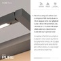 Podélná - PN 9114-15 LED nástěnné svítidlo PURE Puro dotykový stmívač 3000K platina - PAUL NEUHAUS - foto 3