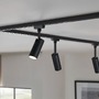 Svítidla - P 95592 URail LED lištový spot 3-krokové-stmívatelné Tubo spot 4W 3000K stmívatelné 230V černá mat - PAULMANN - foto 3