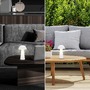 Na stůl - BRILO 7421016 LED nabíjecí stolní lampa 28 cm 2,6W 300lm bílé - BRILO - foto 3