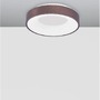 Kruhová - NV 9353833 Stropní svítidlo RANDO THIN broušený kávově hnědý hliník a akryl LED 30W 230V 3000K IP20 stmívatelné - NOVA LUCE - foto 3