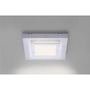Hranatá - PN 6722-95 TILING LED stropní svítidlo, hliník, hlavní svítidlo, hranaté 3000K - PAUL NEUHAUS - foto 3