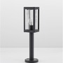 Sloupková - NV 9060193 Venkovní sloupkové svítidlo FIGO tmavě šedý hliník a čiré sklo E27 1x12W 220-240V bez žárovky IP54 - NOVA LUCE - foto 3