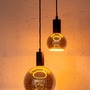 E27 - IMPR 180736 Deko-Light LED designová žárovka Moon 200, DIM, E27, 6,0W, 1900K, kouřová - foto 3