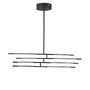 Dekorativní - NV 9180780 Závěsné svítidlo RACCIO černý kov a akryl LED 40W 230V 3000K IP20 stmívatelné - NOVA LUCE - foto 3
