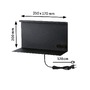 Dekorativní - P 96773 LED nástěnné svítidlo Jarina USB C 3000K / 230V 4,5 / 1x1,6W stmívatelné černá mat - PAULMANN - foto 3