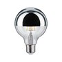 E27 - P 28673 LED Globe 6,5 W E27 zrcadlový svrchlík stříbrná teplá bílá stmívatelné - PAULMANN - foto 3