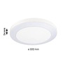 Přisazená - P 94527 LED stropní svítidlo Smart Home Zigbee Circula soumrakový senzor IP44 320mm CCT 14W - PAULMANN - foto 3