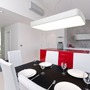 Hranatá - RED R10584 MENSA obdelníková závěsná bílá 230V LED 36W 3000K - RED - DESIGN RENDL - foto 3